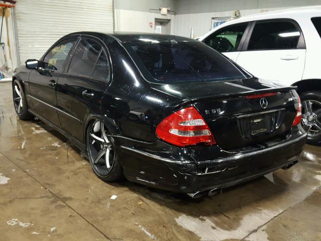 WDBUF76JX5A768674 - 2005 MERCEDES-BENZ E 55 AMG BLACK photo 3