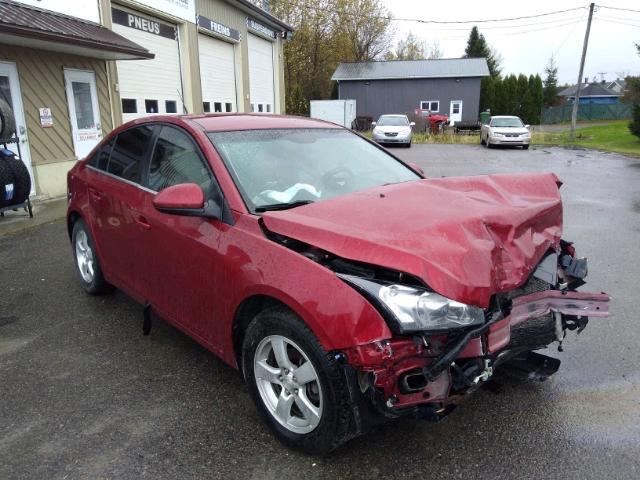 1G1PG5SC9C7409696 - 2012 CHEVROLET CRUZE LT RED photo 1