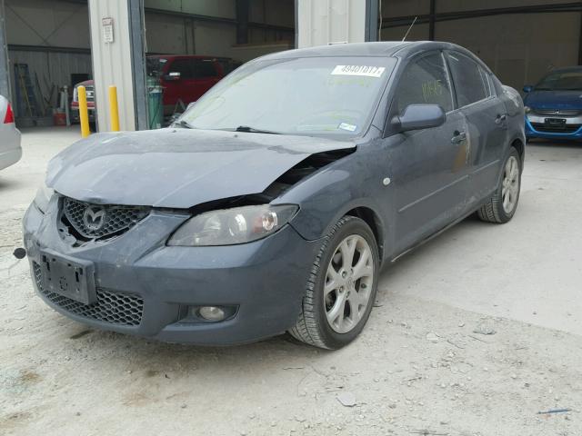 JM1BK32F981166741 - 2008 MAZDA 3 I GRAY photo 2