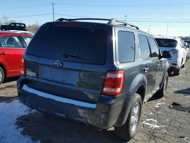 1FMCU03799KC46889 - 2009 FORD ESCAPE XLT GRAY photo 4