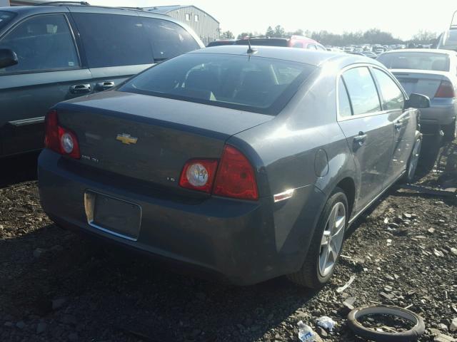 1G1ZG57B49F224141 - 2009 CHEVROLET MALIBU LS 灰色 照片 4