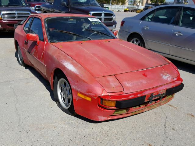 WP0AA0941GN459610 - 1986 PORSCHE 944 RED photo 1