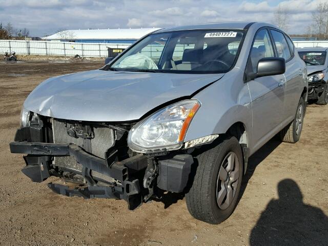 JN8AS5MT6AW501686 - 2010 NISSAN ROGUE S SILVER photo 2