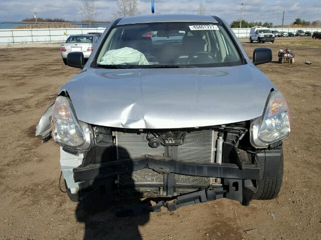 JN8AS5MT6AW501686 - 2010 NISSAN ROGUE S SILVER photo 9