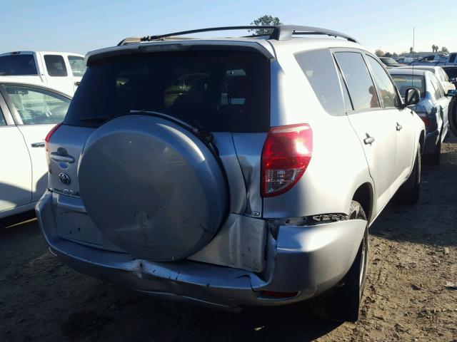 JTMBD33V685183733 - 2008 TOYOTA RAV4 SILVER photo 4