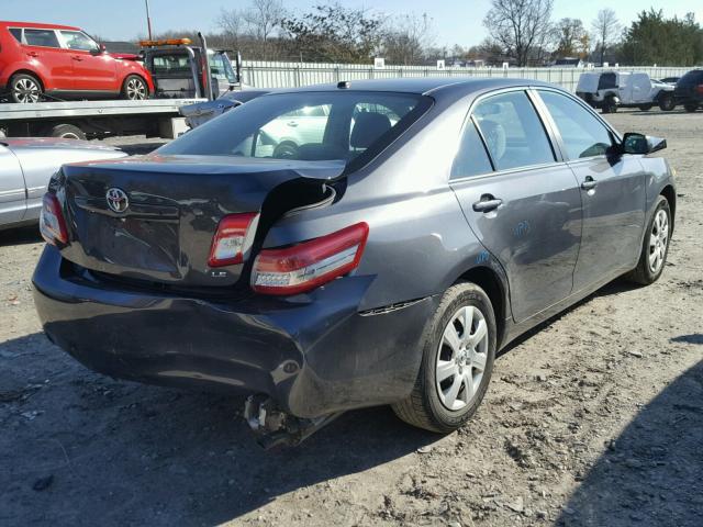 4T1BF3EK7BU193497 - 2011 TOYOTA CAMRY BASE GRAY photo 4