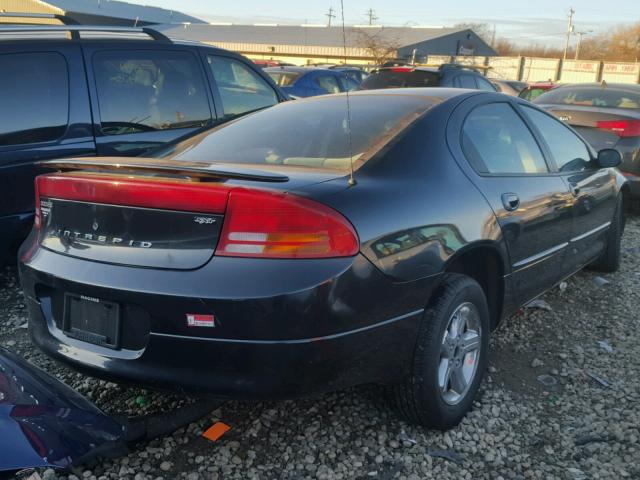 2B3HD56GX4H600360 - 2004 DODGE INTREPID E BLACK photo 4