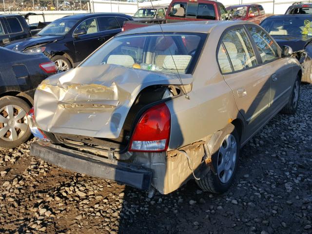 KMHDN45D73U580085 - 2003 HYUNDAI ELANTRA GL TAN photo 4