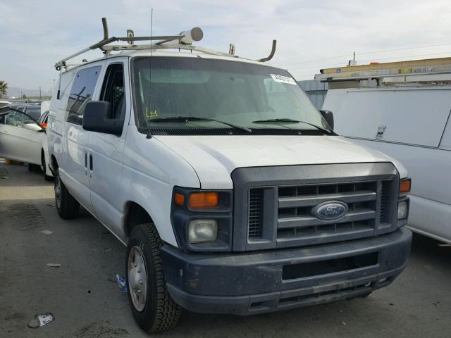 1FTNE14W18DA71854 - 2008 FORD ECONOLINE WHITE photo 1