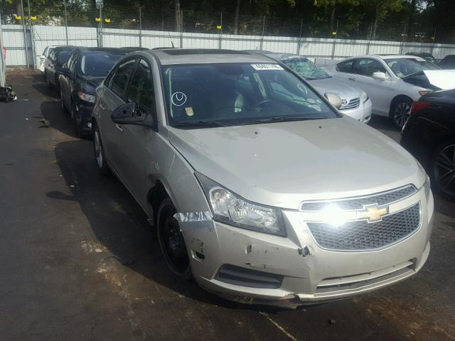 1G1PE5SB5D7139591 - 2013 CHEVROLET CRUZE LT TAN photo 1