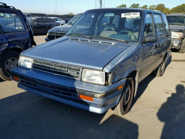 JN1HM05S9JX102345 - 1988 NISSAN STANZA BLUE photo 2