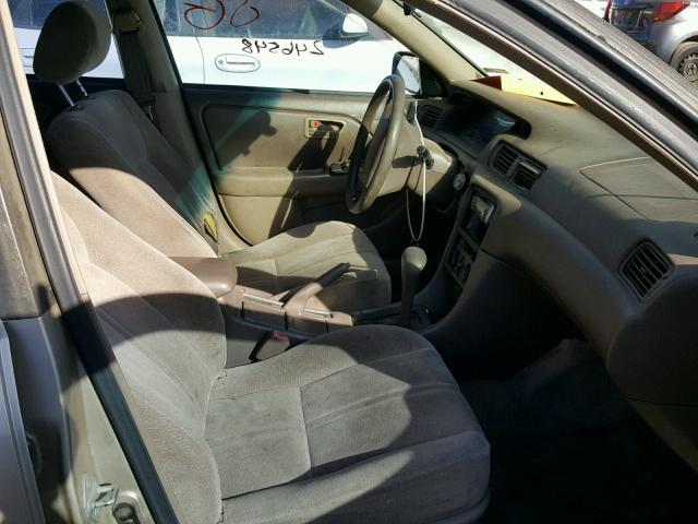 JT2BF22K2V0052456 - 1997 TOYOTA CAMRY LE ოქროსფერი ფოტო 5