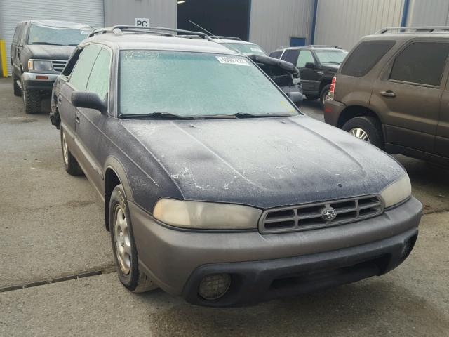 4S3BG6851T7372708 - 1996 SUBARU LEGACY OUT BLUE photo 1