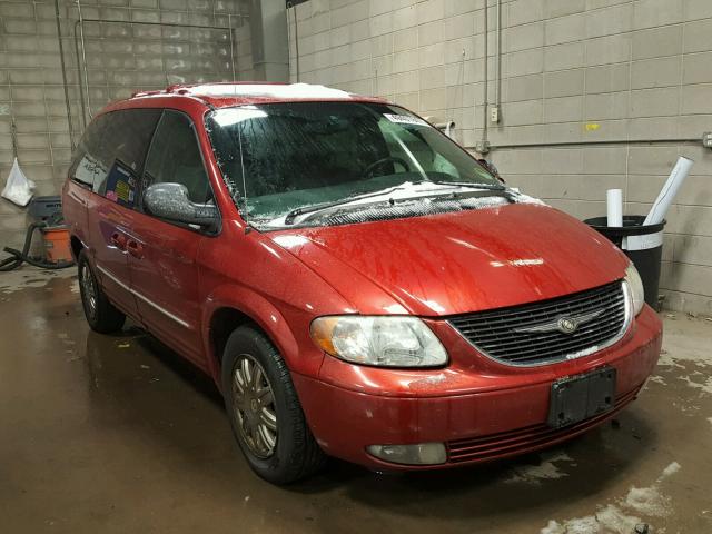2C8GP64L44R515059 - 2004 CHRYSLER TOWN & COU 红色 照片 1