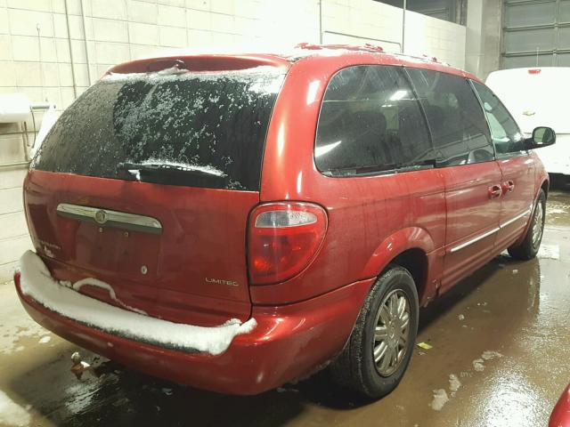 2C8GP64L44R515059 - 2004 CHRYSLER TOWN & COU 红色 照片 4