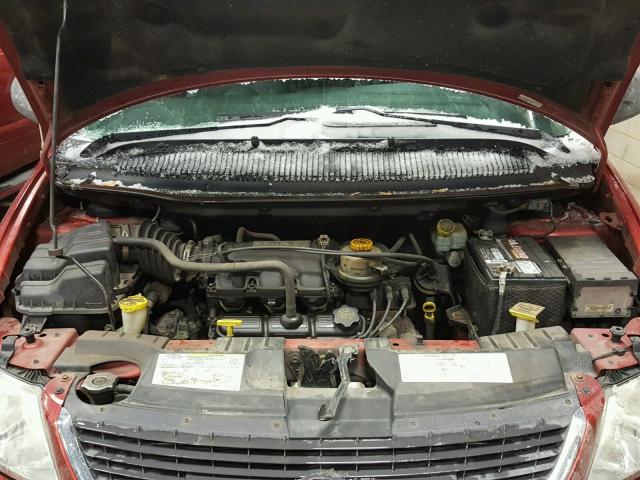 2C8GP64L44R515059 - 2004 CHRYSLER TOWN & COU 红色 照片 7