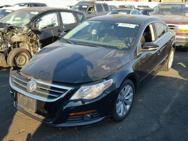 WVWML7AN7AE517473 - 2010 VOLKSWAGEN CC SPORT BLACK photo 2