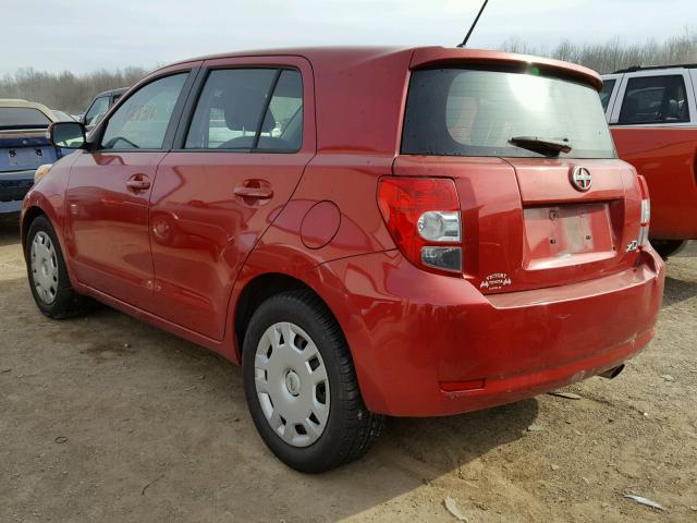 JTKKU10468J023223 - 2008 SCION XD RED photo 3