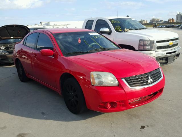 4A3AB36FX9E021690 - 2009 MITSUBISHI GALANT ES RED photo 1