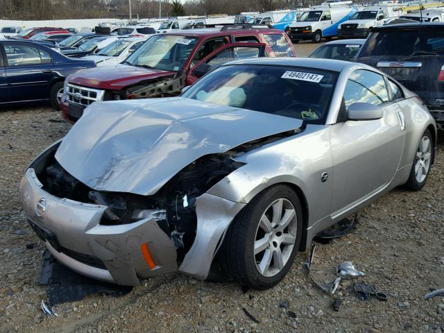 JN1AZ34D24T161806 - 2004 NISSAN 350Z COUPE RED photo 2