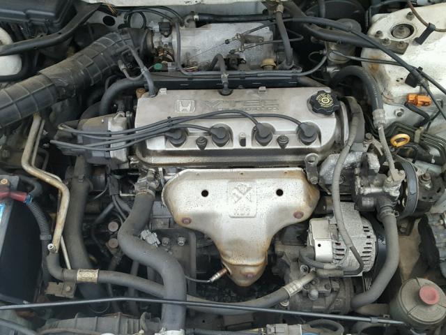 1HGCG5655WA144706 - 1998 HONDA ACCORD EX WHITE photo 7