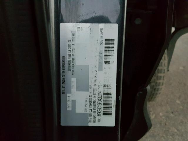 JM3KE4CY6F0432014 - 2015 MAZDA CX-5 TOURI CHARCOAL photo 10