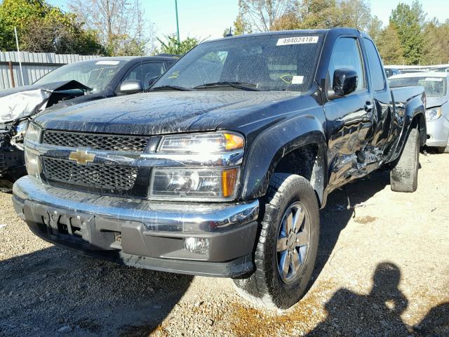 1GCJTDFE0C8100627 - 2012 CHEVROLET COLORADO L BLACK photo 2