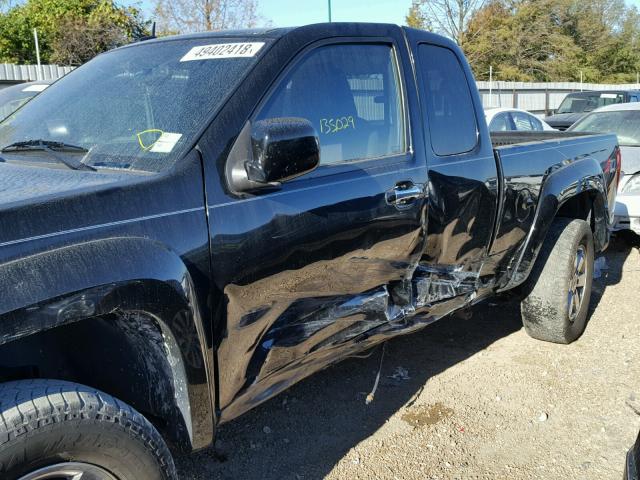 1GCJTDFE0C8100627 - 2012 CHEVROLET COLORADO L BLACK photo 9