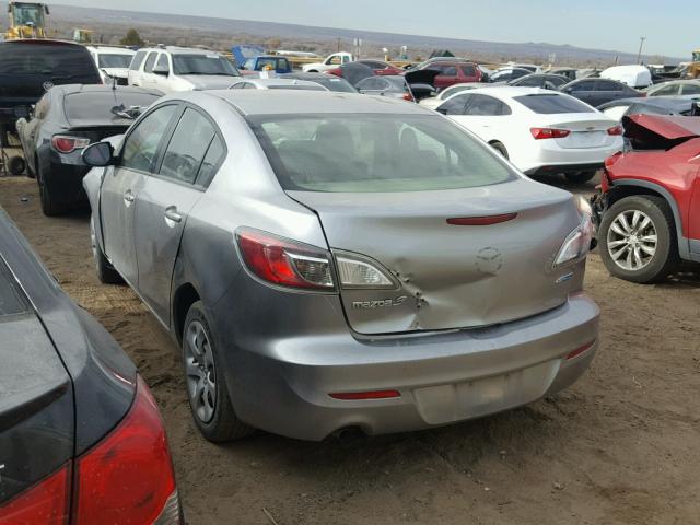 JM1BL1U78D1775269 - 2013 MAZDA 3 I SILVER photo 3