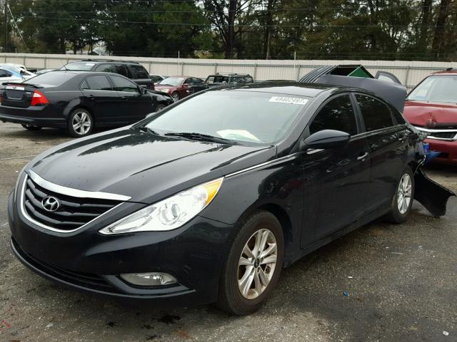 5NPEB4AC9DH724746 - 2013 HYUNDAI SONATA GLS BLACK photo 2