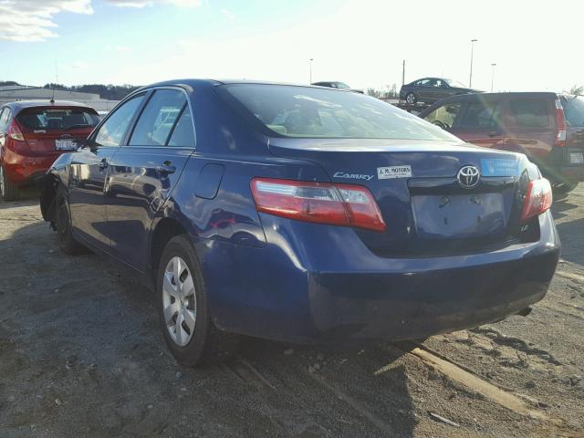 4T1BE46K97U050842 - 2007 TOYOTA CAMRY NEW BLUE photo 3