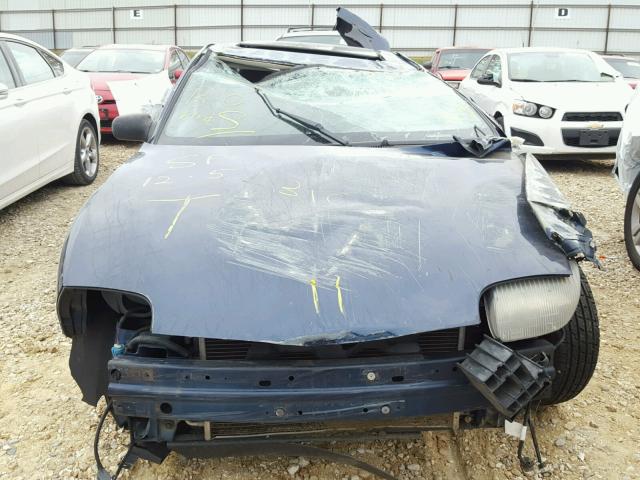 1G2JB124527107788 - 2002 PONTIAC SUNFIRE SE BLUE photo 7