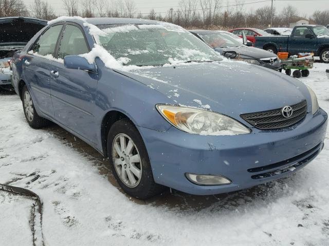 4T1BF32K43U042655 - 2003 TOYOTA CAMRY LE BLUE photo 1