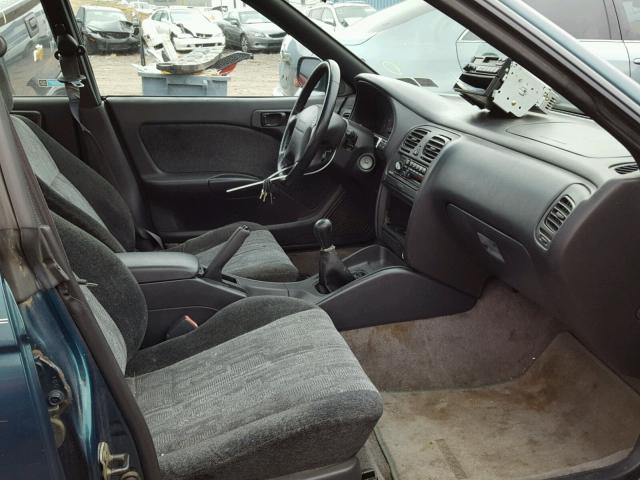 4S3BD6759X6254380 - 1999 SUBARU LEGACY GT GREEN photo 5