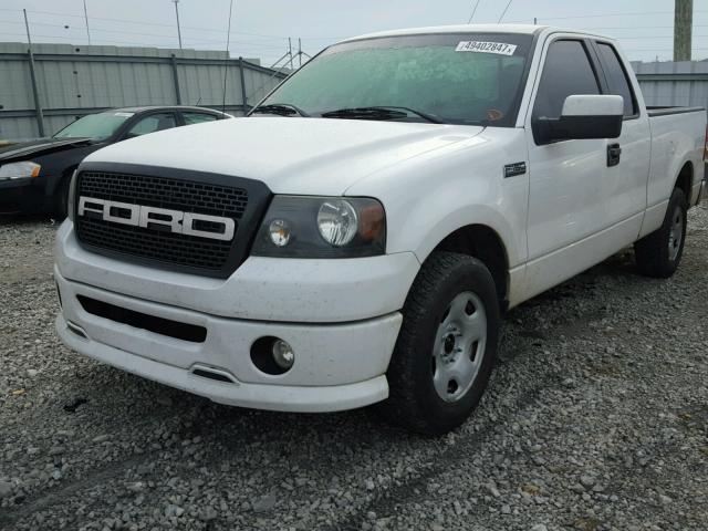 1FTPX12V18KD52786 - 2008 FORD F150 WHITE photo 2