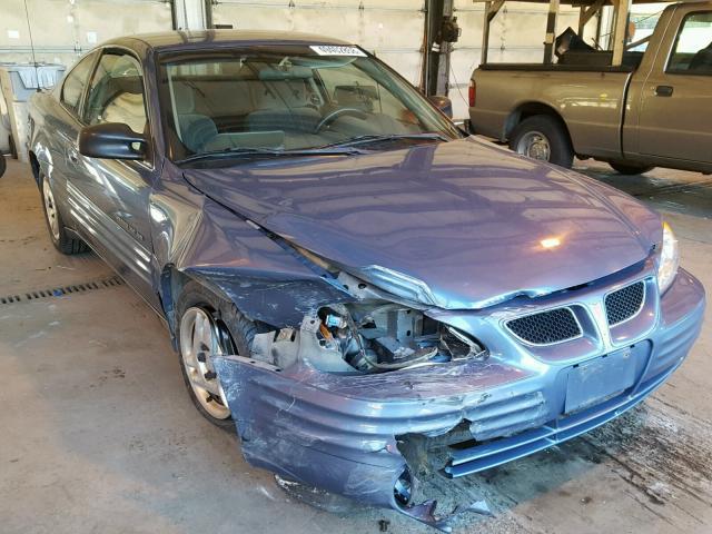 1G2NE12E0XM760412 - 1999 PONTIAC GRAND AM S ლურჯი ფოტო 1