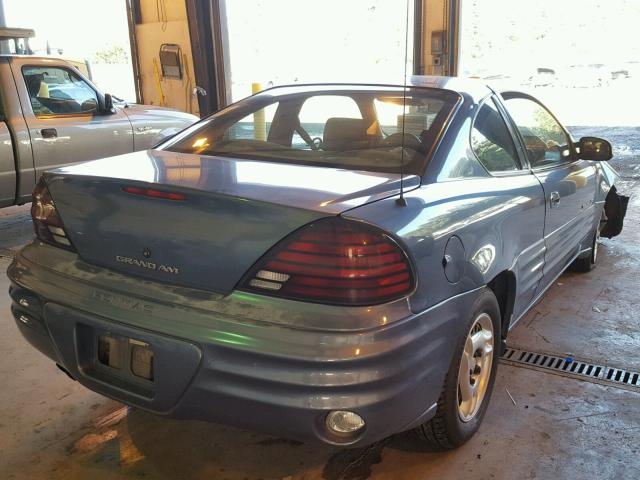 1G2NE12E0XM760412 - 1999 PONTIAC GRAND AM S ლურჯი ფოტო 4