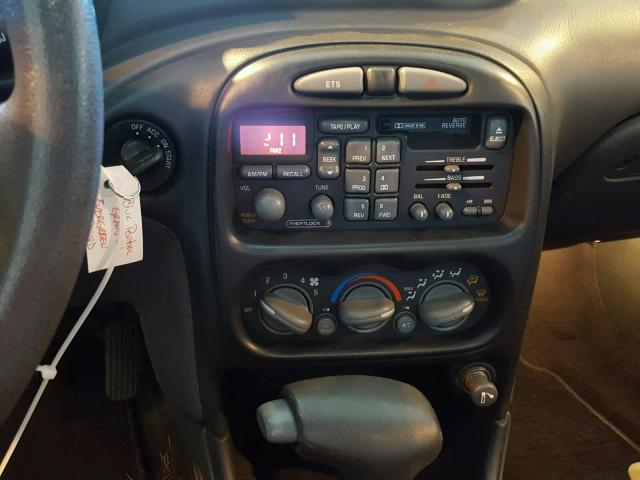 1G2NE12E0XM760412 - 1999 PONTIAC GRAND AM S ლურჯი ფოტო 9