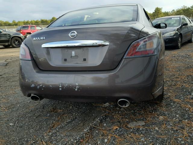 1N4AA5AP8DC808701 - 2013 NISSAN MAXIMA S GRAY photo 4