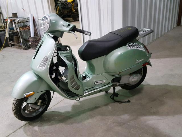 ZAPM319KX55002365 - 2005 VESPA GRANTURISM GREEN photo 10