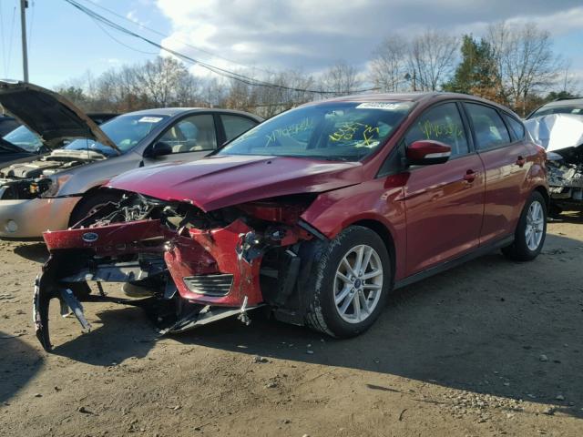 1FADP3K25GL223579 - 2016 FORD FOCUS SE RED photo 2