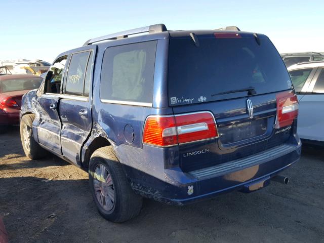 5LMFU28597LJ01453 - 2007 LINCOLN NAVIGATOR 蓝色 照片 3