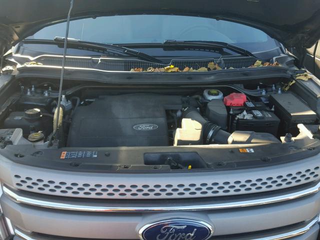 1FM5K7B84FGA83942 - 2015 FORD EXPLORER BLACK photo 7