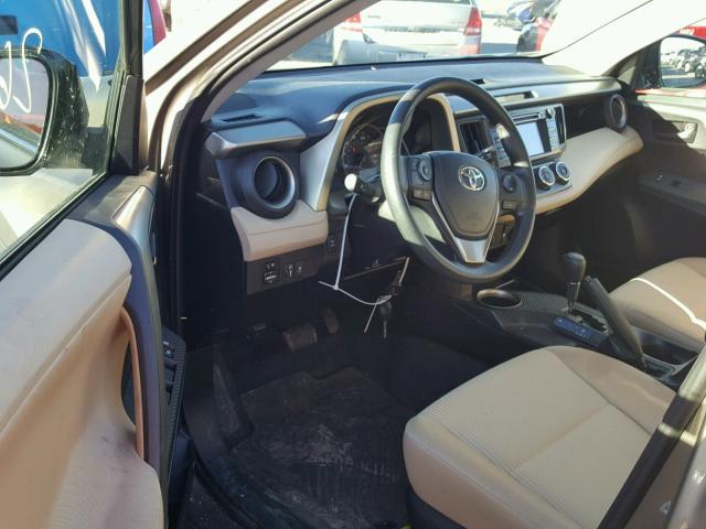 2T3BFREV0DW095242 - 2013 TOYOTA RAV4 LE Qəhvəyi foto 9