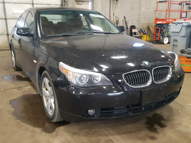 WBANF73547CU22394 - 2007 BMW 530 XI BLACK photo 1