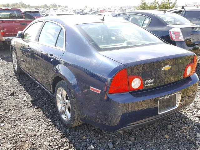 1G1ZH57B384267358 - 2008 CHEVROLET MALIBU 1LT BLUE photo 3