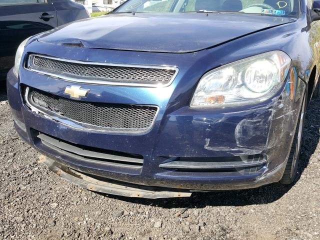 1G1ZH57B384267358 - 2008 CHEVROLET MALIBU 1LT BLUE photo 9