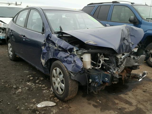 KMHDU46D88U539389 - 2008 HYUNDAI ELANTRA GL BLUE photo 1