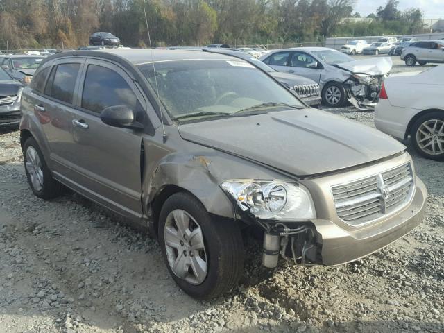 1B3HB48BX7D312986 - 2007 DODGE CALIBER SX GOLD photo 1