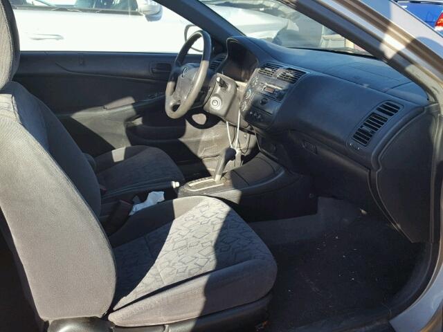 1HGEM22962L022458 - 2002 HONDA CIVIC EX ვერცხლისფერი ფოტო 5